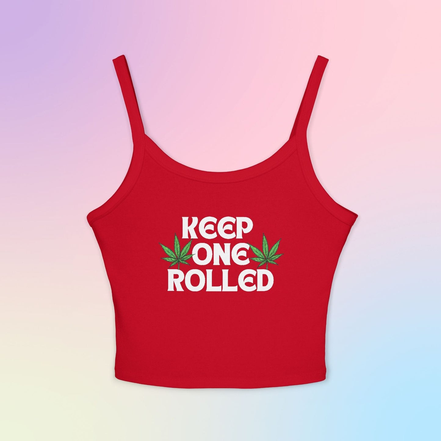 Keep One Rolled Tank Top