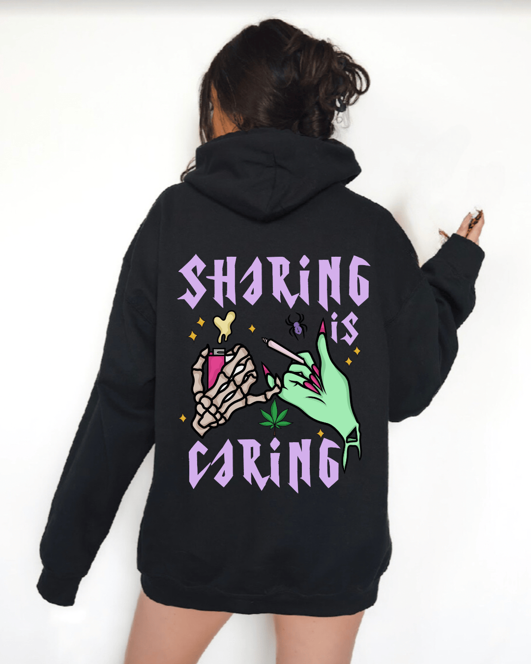 Sharing Is Caring Hoodie