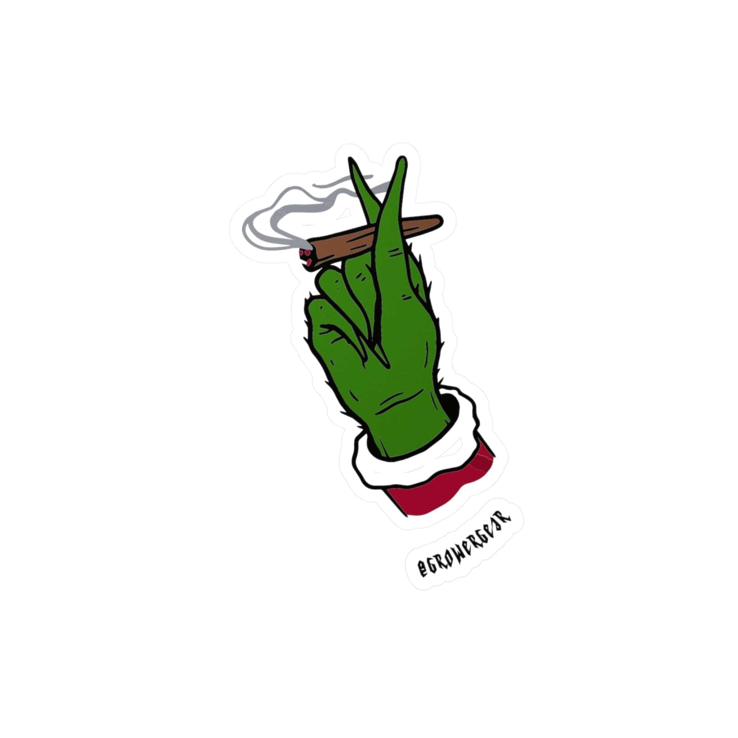 Christmas Blunts Vinyl Die-Cut Sticker