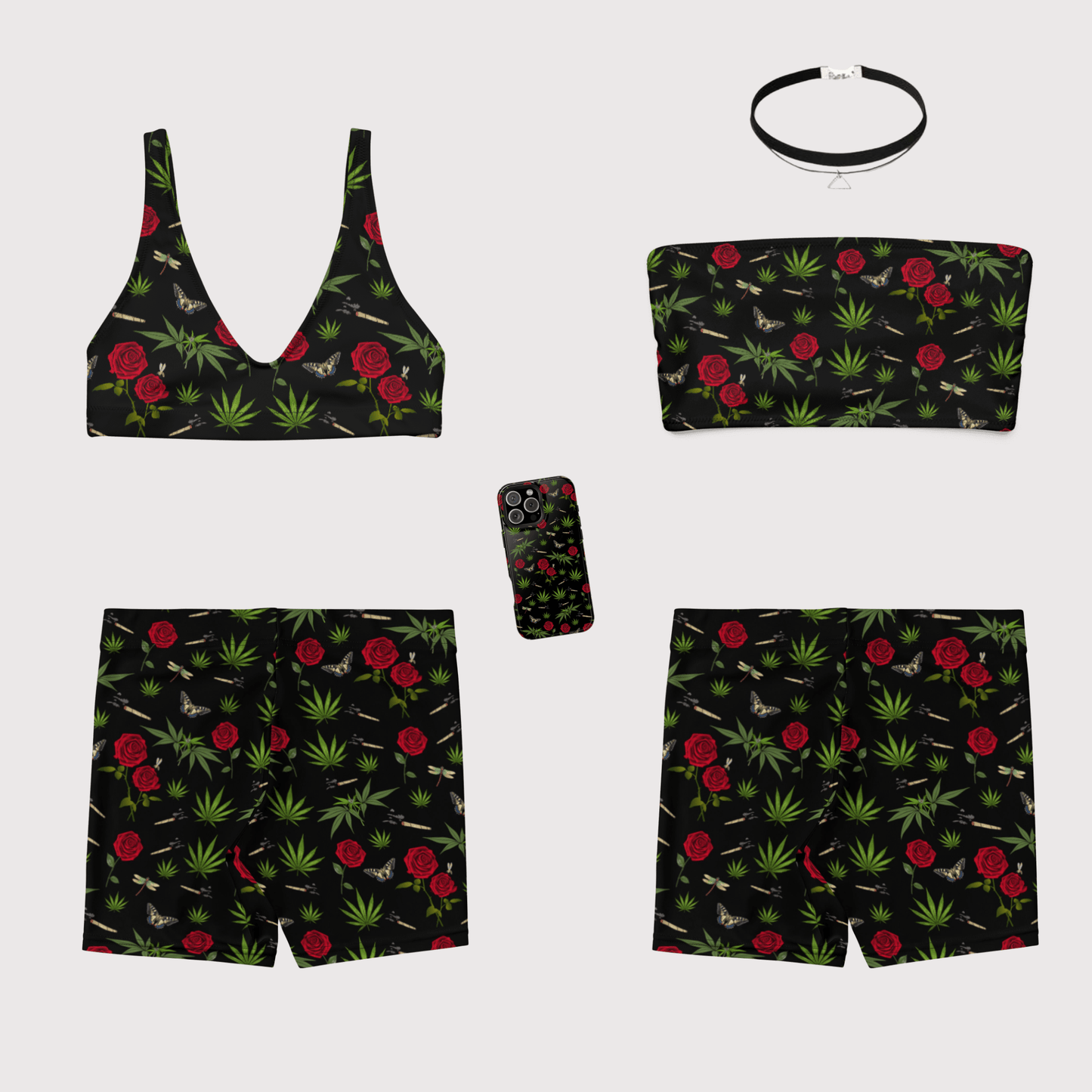 Blunts & Roses bikini top