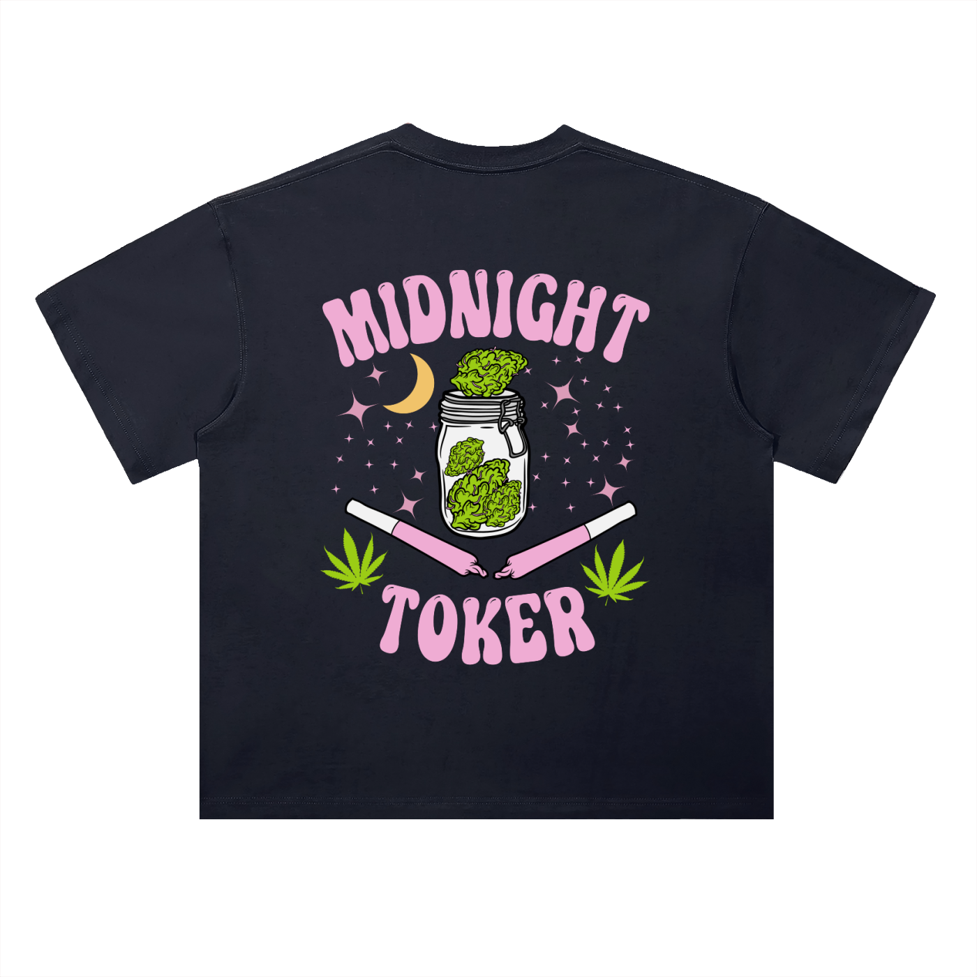 Midnight Toker Cotton T-Shirt