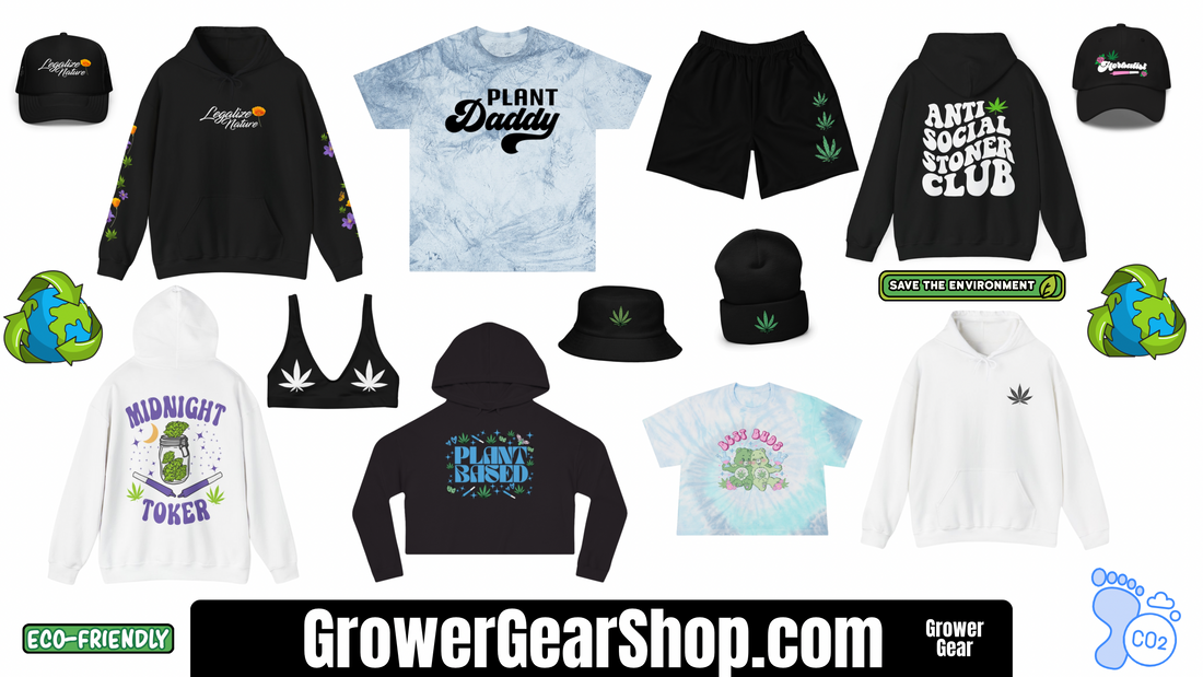 Weed Clothing- The Rise Of Sustainable Fashion|420 Clothing|420 T-Shirts Grower Gear Weed Clothing- The Rise Of Sustainable Fashion|420 Clothing|420 T-Shirts Grower Gear