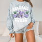 Cannabis Cures Color Blast Crewneck Sweatshirt