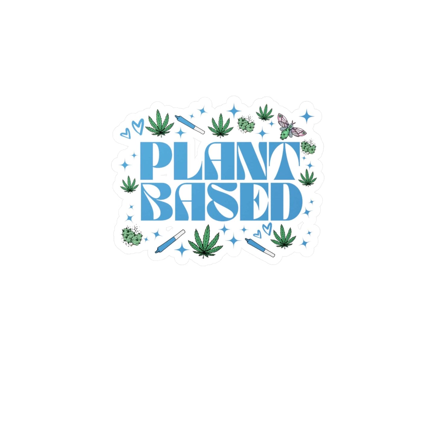 Plant Based Sticker Vinyl Die-Cut Sticker