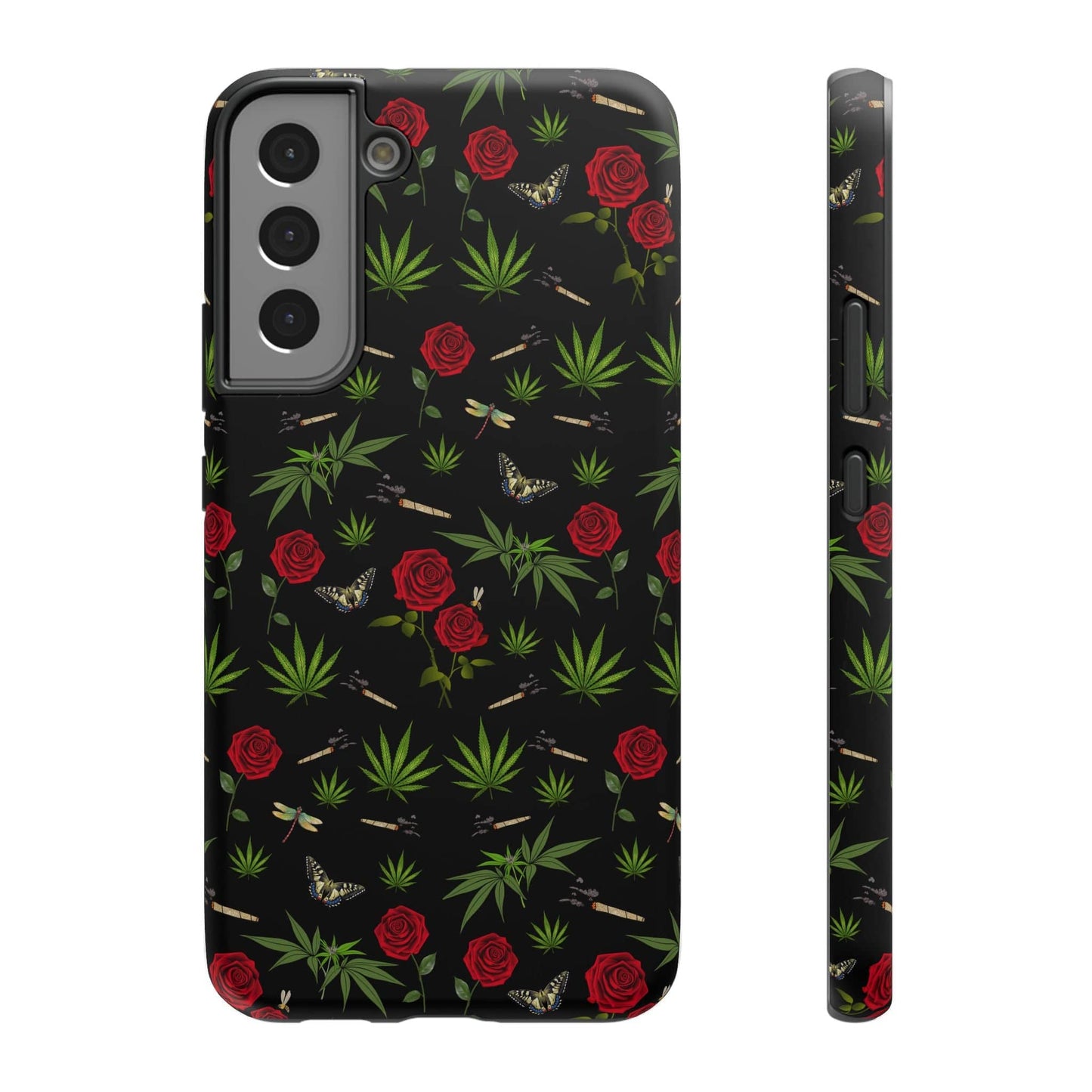 Blunts & Roses Impact-Resistant Phone Case