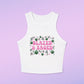Blazed & Saged Micro Rib Racer Tank Top