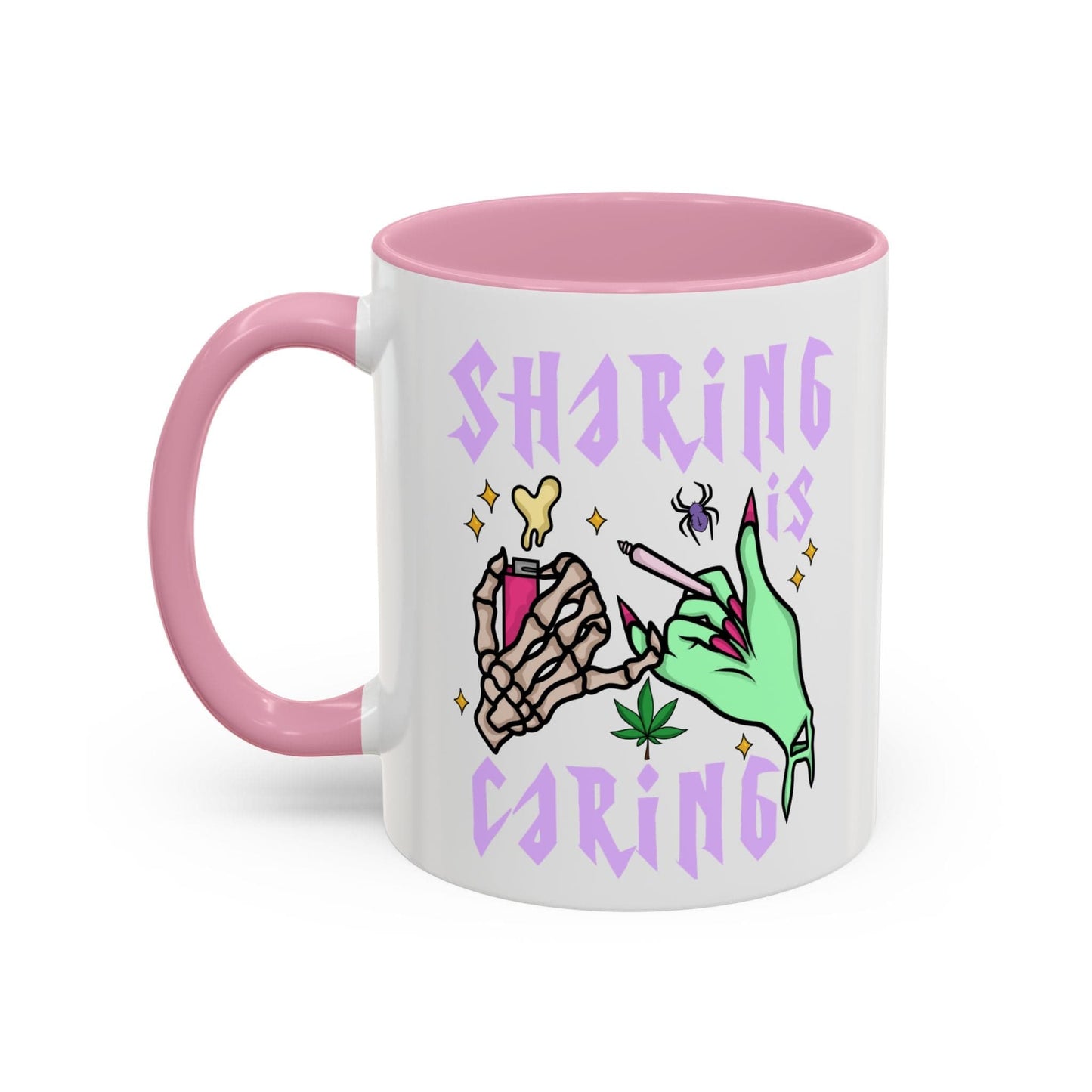 Sharing Is Caring Colorful Mugs (11oz, 15oz)