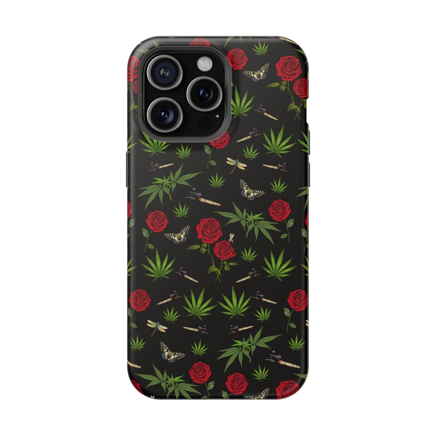 Blunts & Roses Impact-Resistant Phone Case