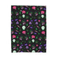 Spooky Stoner Babe  Plush Velveteen Blanket