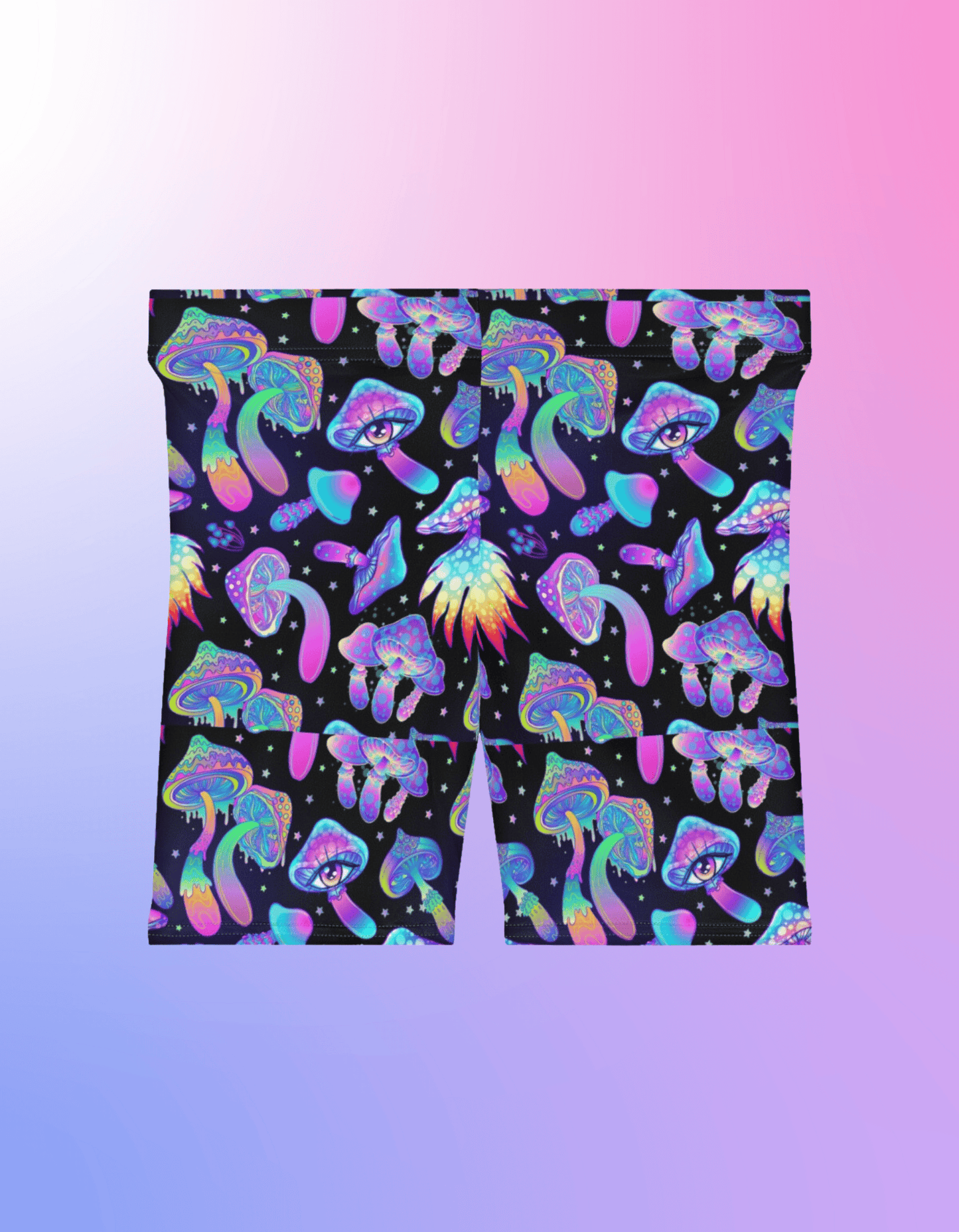 Magic Mushroom Biker Shorts