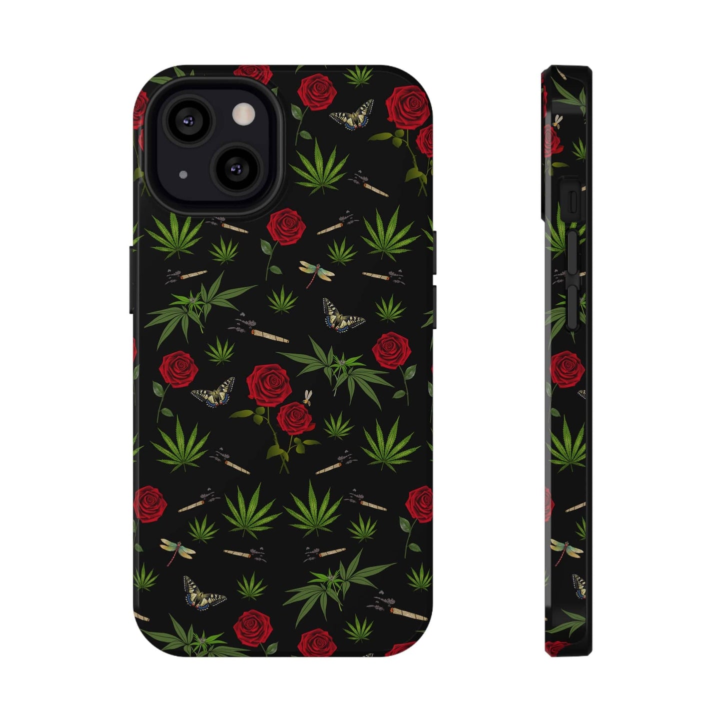 Blunts & Roses Impact-Resistant Phone Case