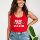 Keep One Rolled Racerback Tank