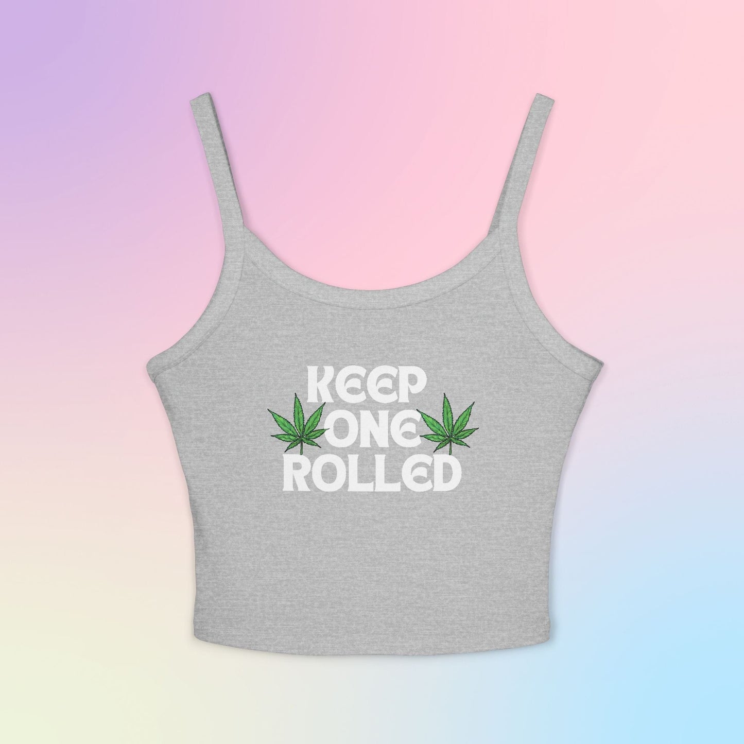 Keep One Rolled Tank Top