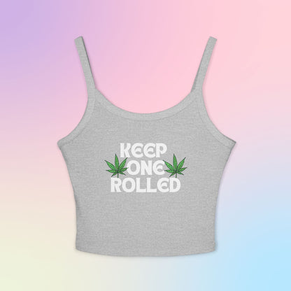 Keep One Rolled Tank Top