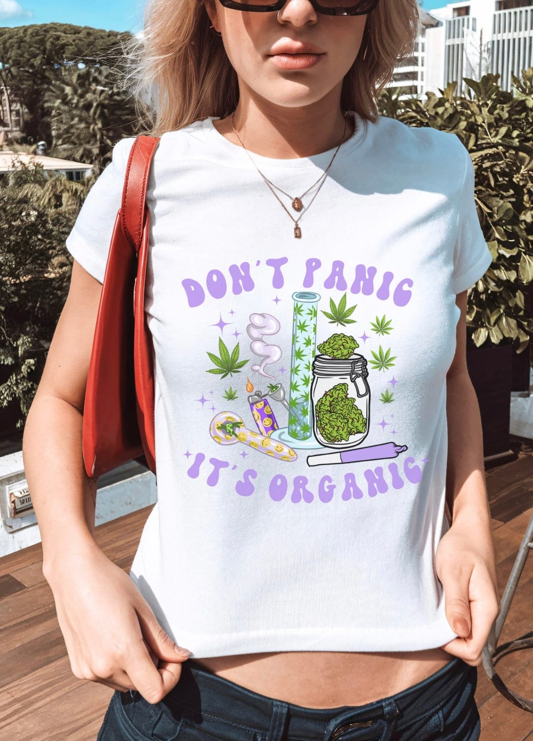 Don’t Panic It’s Organic Baby Tee