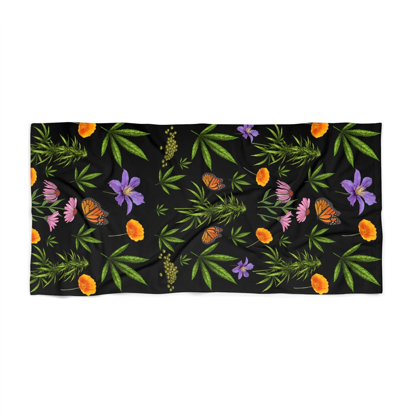 Garden Babe Beach Towel