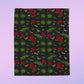 Blunts & Roses Plush Velveteen Blanket