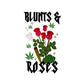 Blunts & Roses Sticker Vinyl Die-Cut Sticker