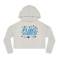 Plant Based Cropped Hooded Sweatshirt