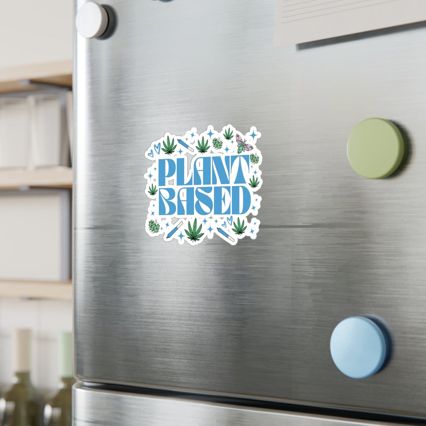 Plant Based Sticker Vinyl Die-Cut Sticker