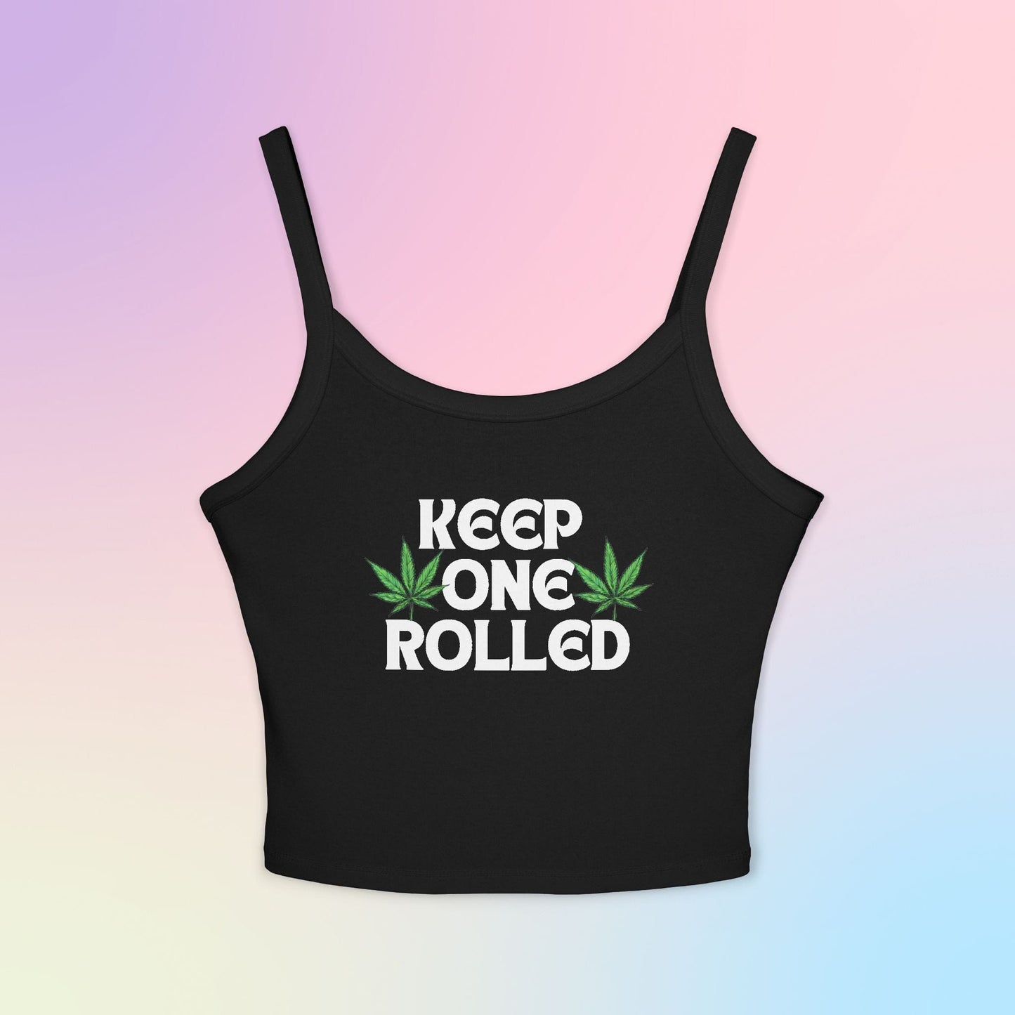 Keep One Rolled Tank Top