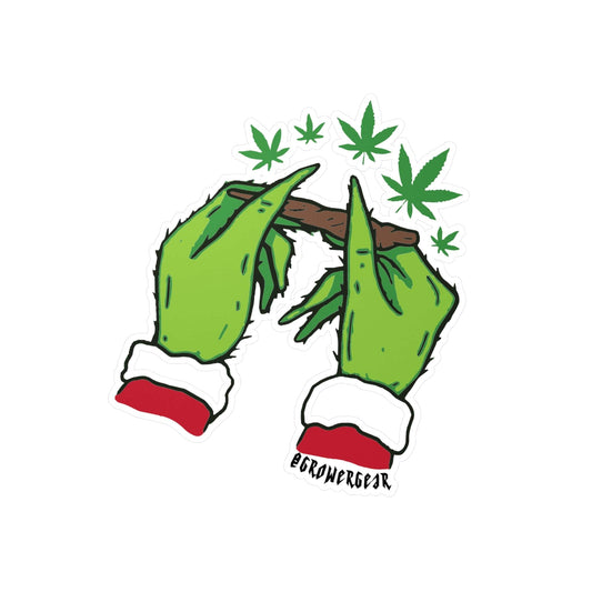 Christmas Blunts Vinyl Die-Cut Sticker