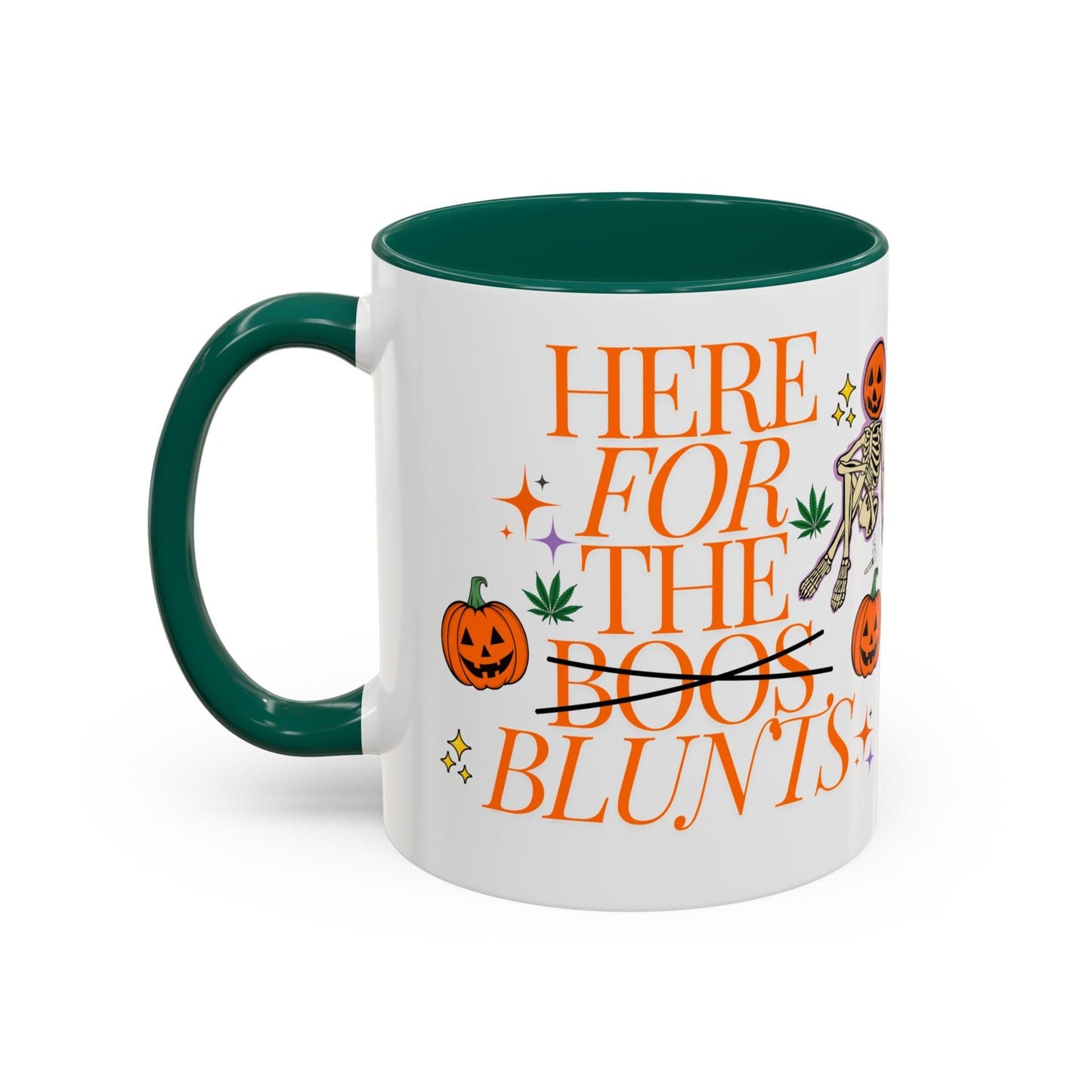 Here For The Blunts Colorful Mugs (11oz, 15oz)