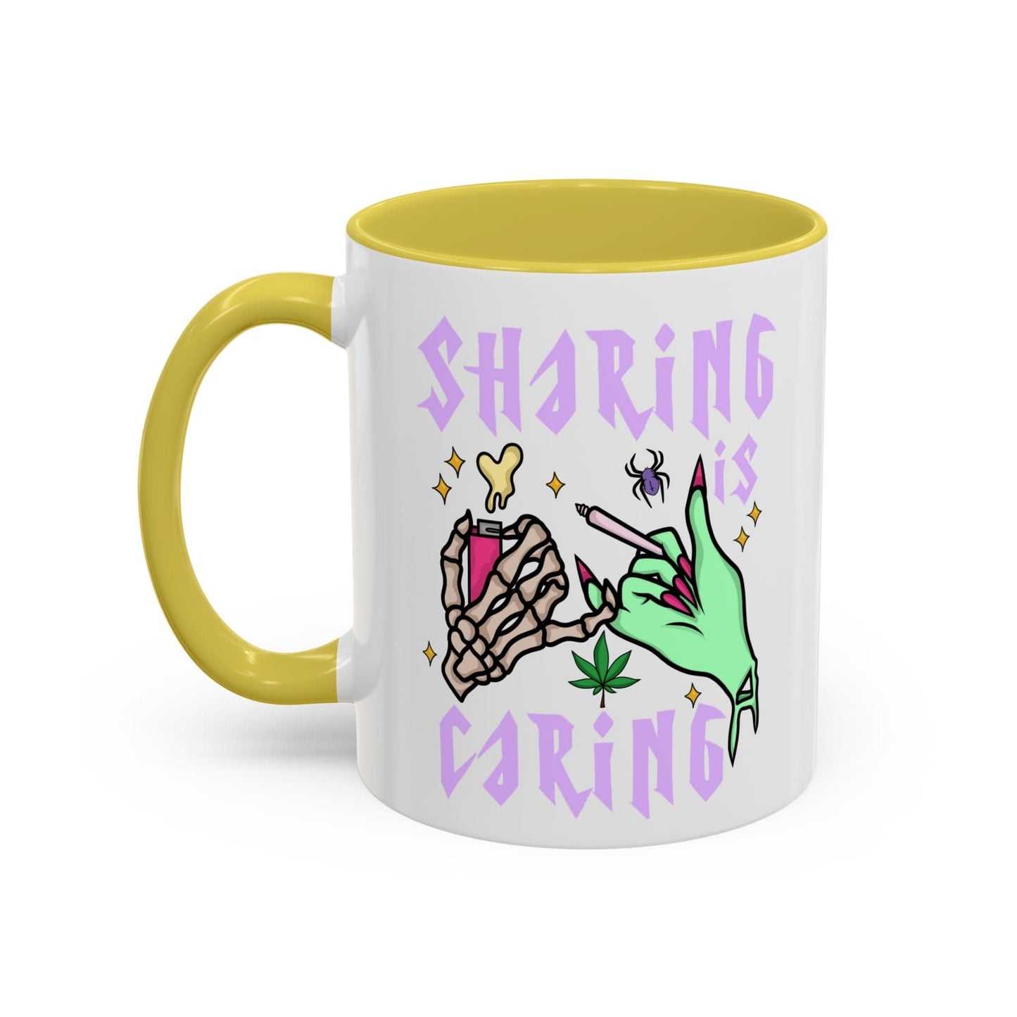 Sharing Is Caring Colorful Mugs (11oz, 15oz)