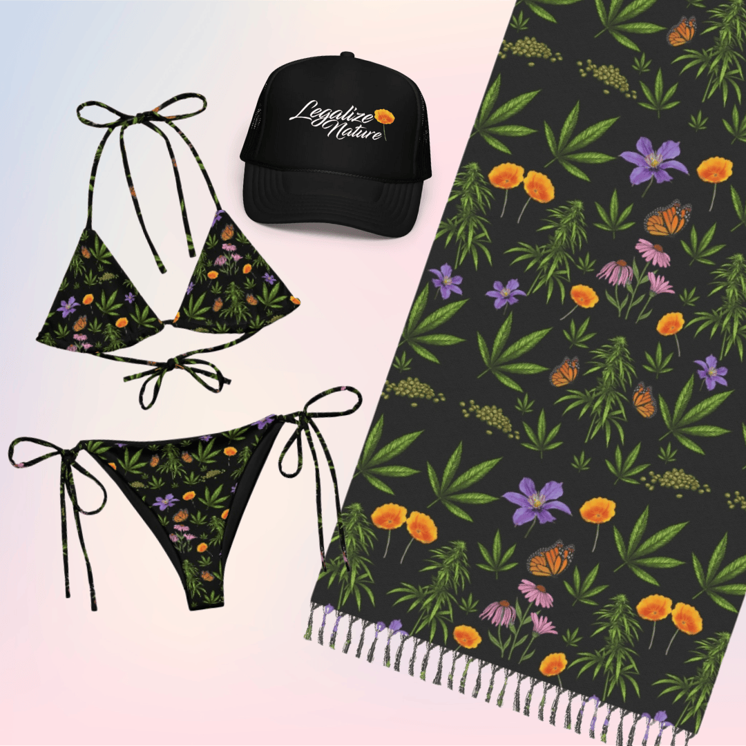 Garden Babe Bikini Top