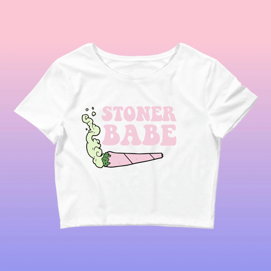 Stoner Babe Crop Top