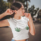 Weed Leaf Crop Top
