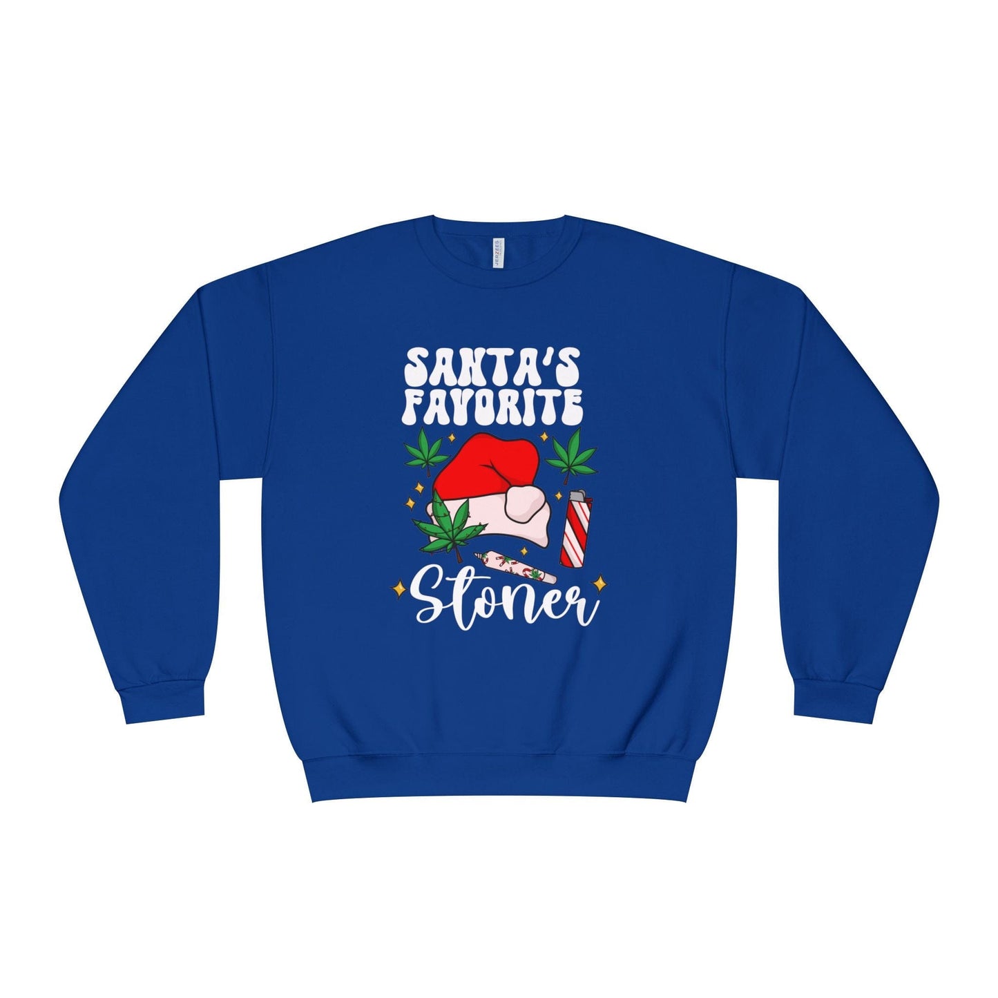Santa’s Favorite Stoner Crewneck Sweatshirt