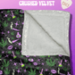 Stoner Babe Crushed Velvet Blanket