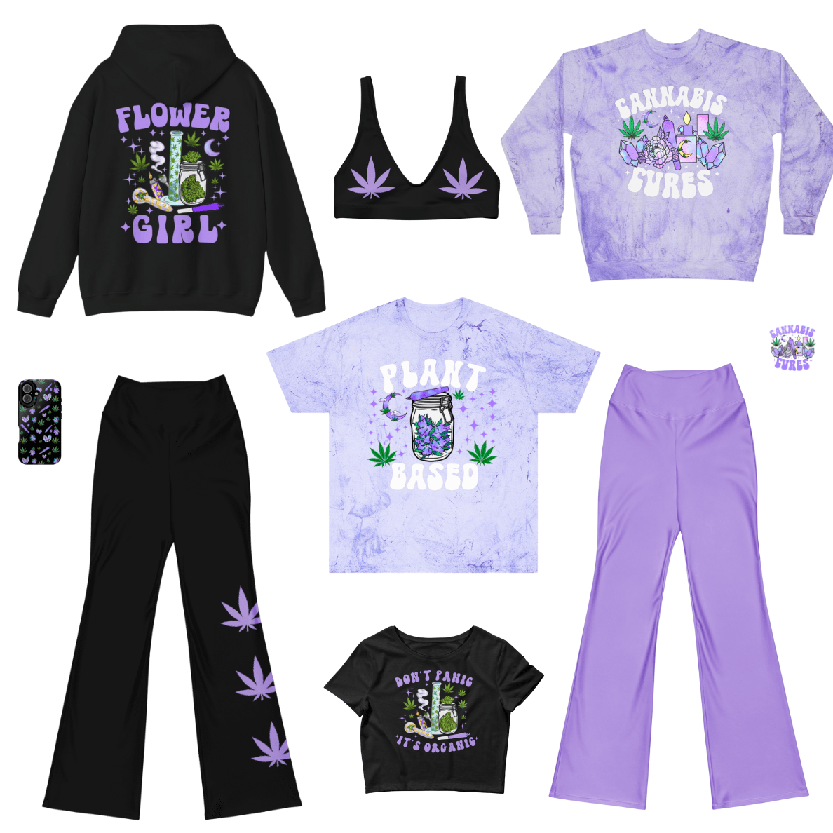 Flower Girl 420 Hoodie