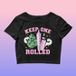 Keep On Rolled Crop Top