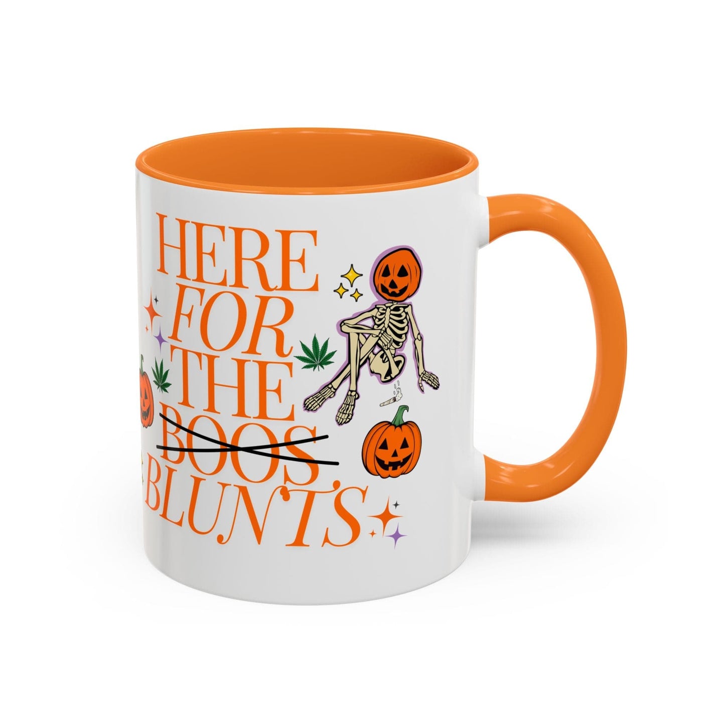 Here For The Blunts Colorful Mugs (11oz, 15oz)