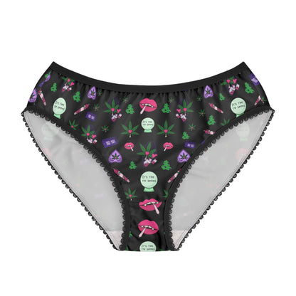 Spooky Stoner Babe Panties