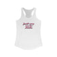Just Say No To Mids Racerback Tank Top