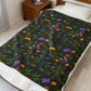 Garden Babe Velveteen Plush Blanket