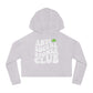 Anti Social Stoner Club  Cropped Hoodie