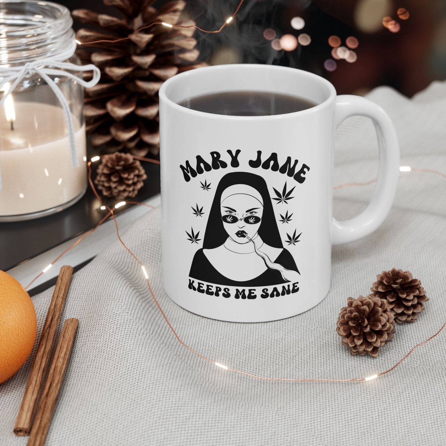 Mary Jane Keeps Me Sane Mug