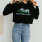 SMG Cropped Hooded Sweatshirt