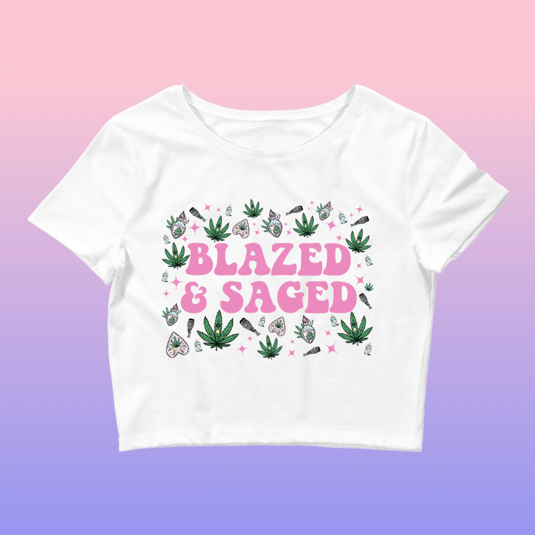 Blazed & Saged Crop Top