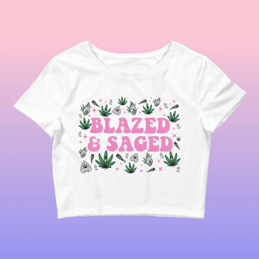 Blazed & Saged Crop Top