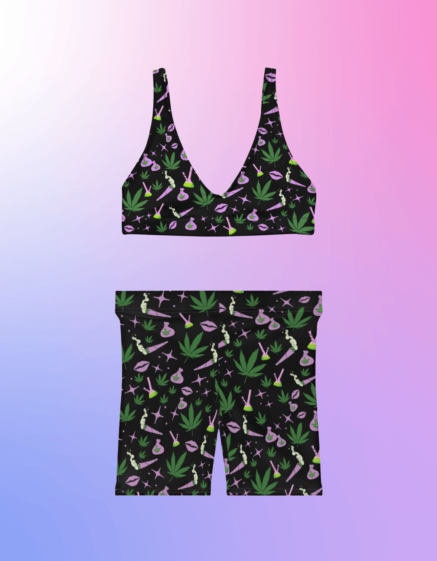 Stoner Babe Women's Biker Shorts