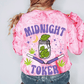 Midnight Toker Color Blast Crewneck Sweatshirt
