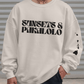 Sunsets & Pakalolo Crewneck Sweatshirt