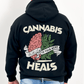 Cannabis Heals Unisex Hooded Sweatshirt
