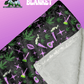 Stoner Babe Crushed Velvet Blanket
