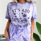 It’s 420 Somewhere Color Blast T-Shirt(Unisex)